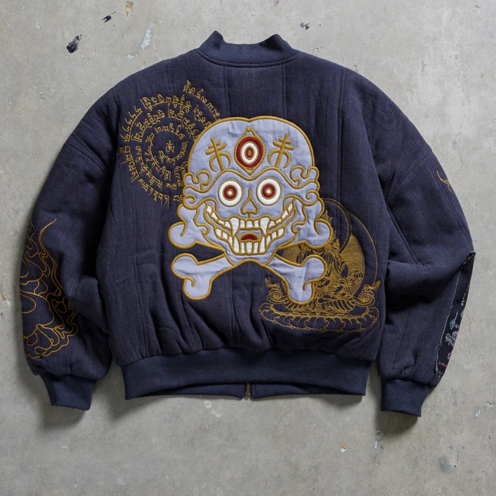 Drop Dead Clothing Hymn bomber jacket